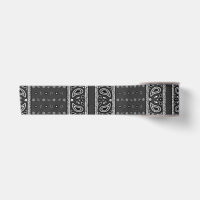 Black Paisley Bandana Birthday Hip Hop Rap Scarf