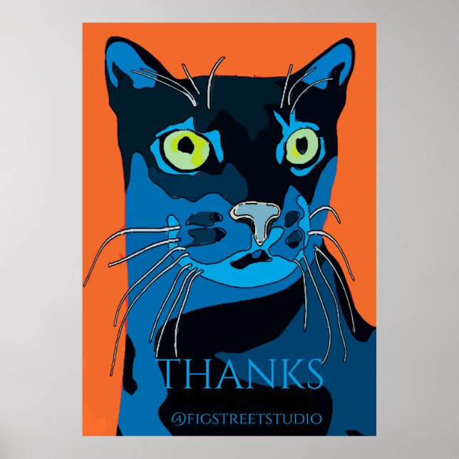 Black Pantha, Poster (Vorne)