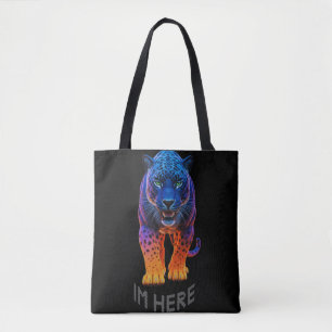 Black Panther Grafik "Ich bin hier" Tasche