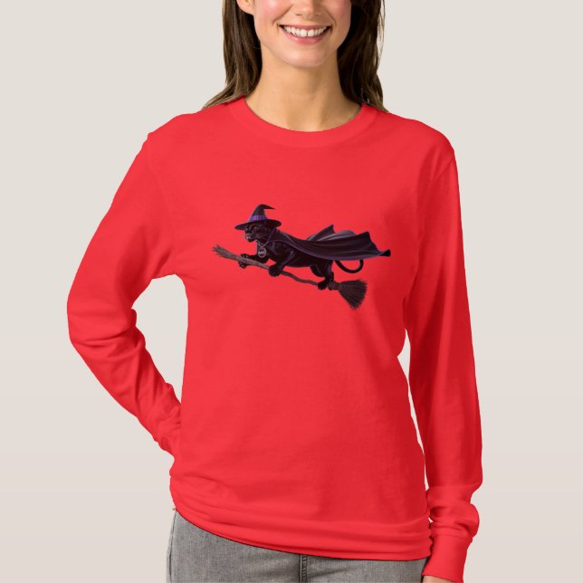 Black Panther Halloween T - Shirt (Vorderseite)