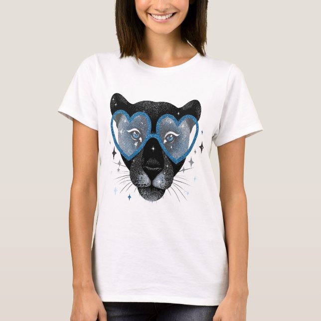 Black Panther - Inspiriertes Design für Stammkunst T-Shirt (Vorderseite)