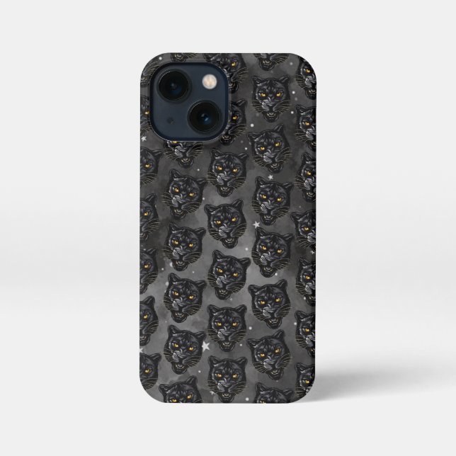 Black Panther iPhone 13 Mini Hülle (Rückseite)