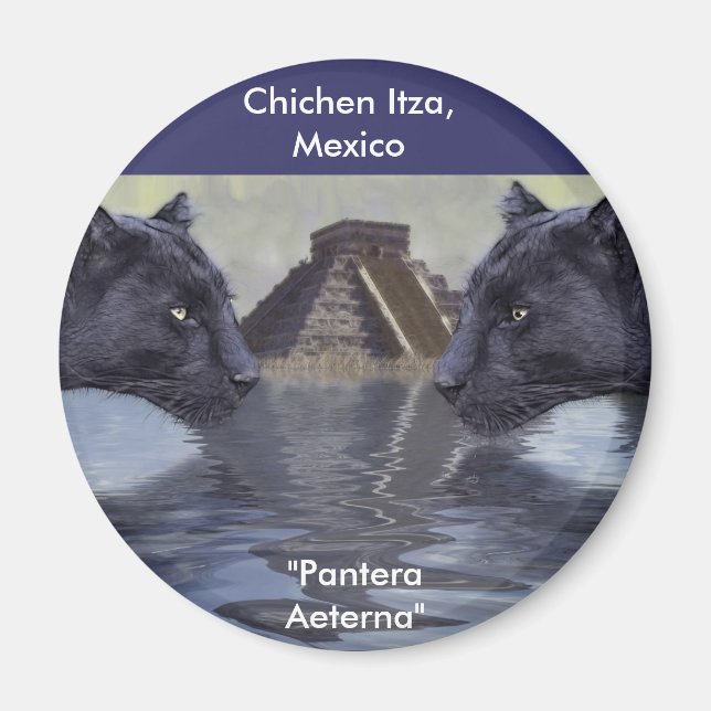 Black Panther Mexico Collection Magnet (Vorne)