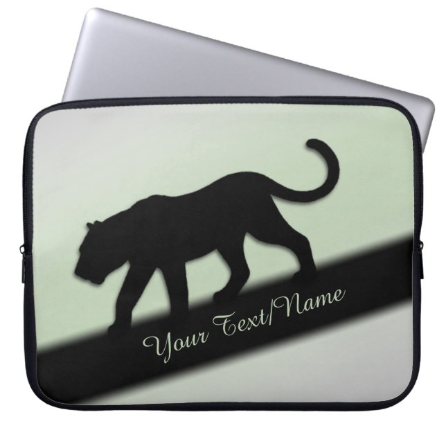 Black Panther Personal Laptopschutzhülle (Vorderseite)