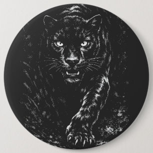 Black Panther — von BurnsInHell Button