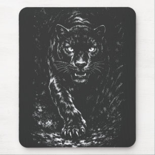 Black Panther — von BurnsInHell Mousepad