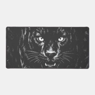 Black Panther — von BurnsInHell Schreibtischunterlage