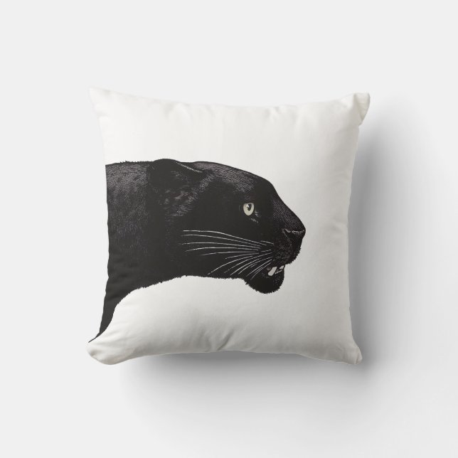 Black Panther von Toshi Yoshida Einladung Kissen (Vorderseite)