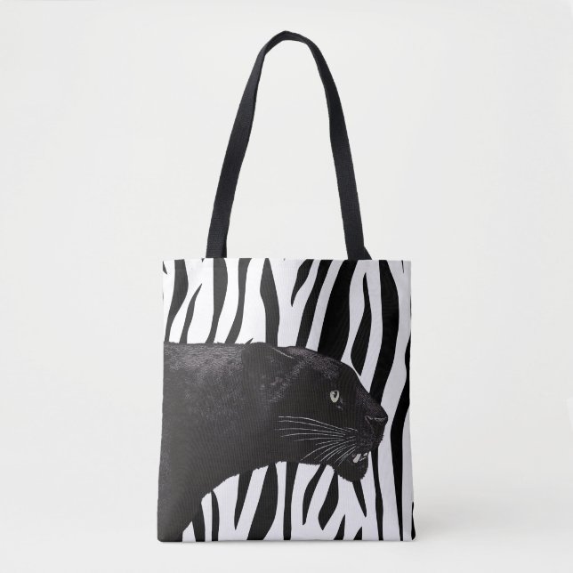 Black Panther von Toshi Yoshida Tasche (Vorderseite)