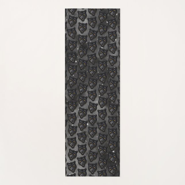 Black Panther Yogamatte (Vorderseite)