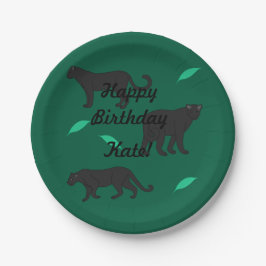 Black Panthers Pappteller