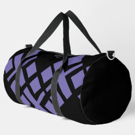 Black Periwinkle Duffle Bag