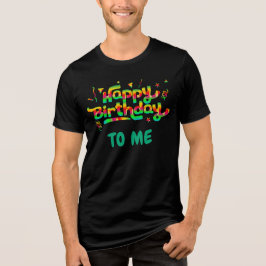 Black Personalisiert Birthday T - Shirt