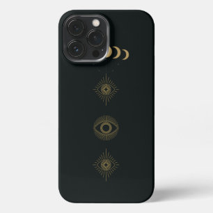 Black Phone Case Evil Eye iPhone 13 Pro Max Hülle