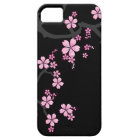 Black Pink Sakura japanisches Design: