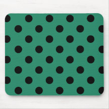 Black polka dots in den Green
