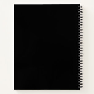 Black Practice Design de notes musicales Carnet sp