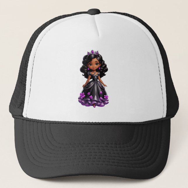 Black Princess Truckerkappe (Vorderseite)