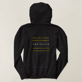 Black Protovate Hoodie