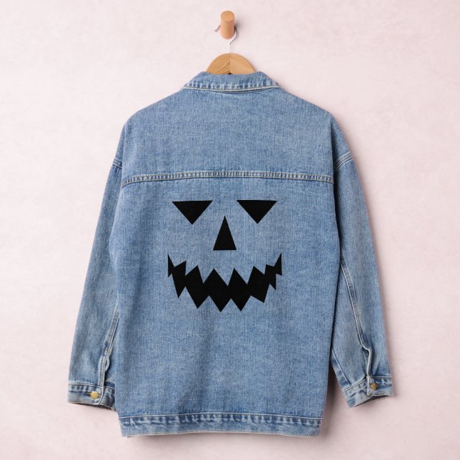 Black Pumpkin Face Denim Jacket Jeansjacke (Hangar)