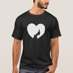 Black Queen Afro Heart Magic Melanin Man Wome T-Shirt