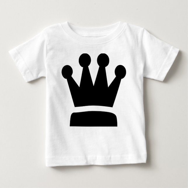 Black Queen Baby T-shirt (Vorderseite)