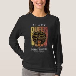 Black Queen Black History Feb für Frauen Starker B T-Shirt