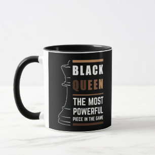 Black Queen das mächtigste Stück in Spiel 1 Tasse