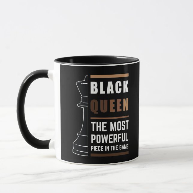 Black Queen das mächtigste Stück in Spiel 1 Tasse (Links)