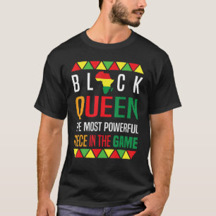 Black Queen die mächtigste schwarze Geschichte T-Shirt