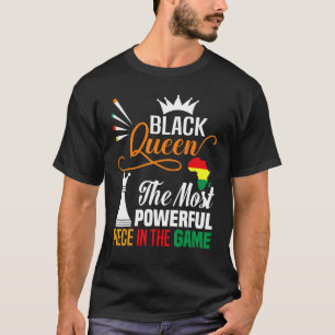 Black Queen die mächtigste schwarze Geschichte T-Shirt