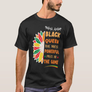 Black Queen die mächtigste schwarze Geschichte T-Shirt