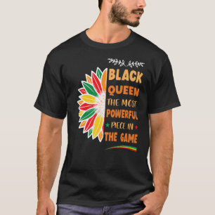 Black Queen die mächtigste schwarze Geschichte T-Shirt