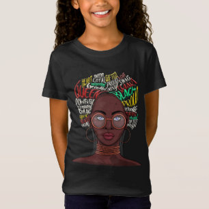 Black Queen for Women African American Natural Afr T-Shirt