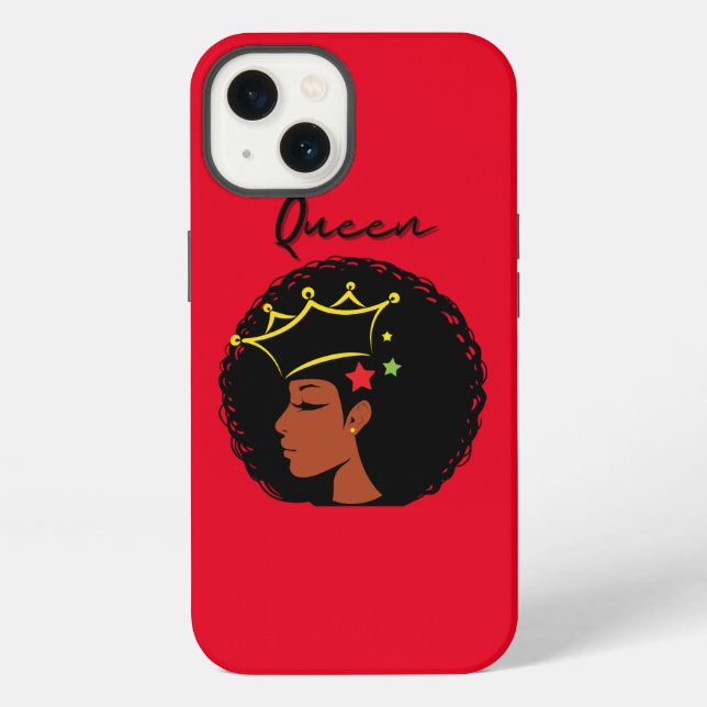 Black Queen iPhone Hülle (Rückseite)