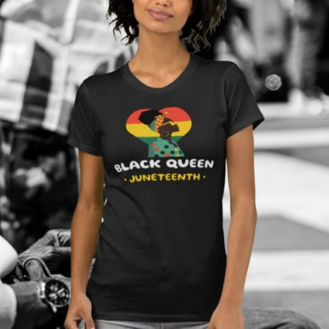 Black Queen Juneteenth T-Shirt (Von Creator hochgeladen)