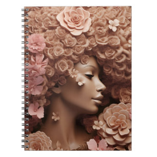 Black Queen Melanin Sista Liebe Notizblock