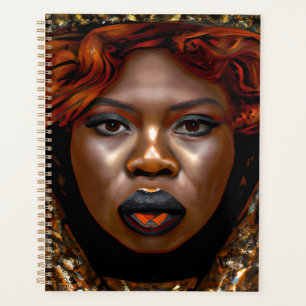 Black Queen Melanin Sista Liebe Planer