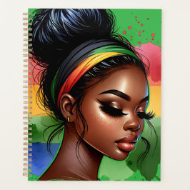 Black queen melanin sista magique peau brune fille