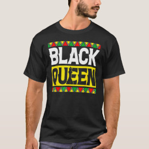 Black Queen Most Powerful Piece Juneteente African T-Shirt