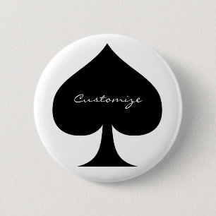 Black Queen of Spades Black Thunder_Cove Button