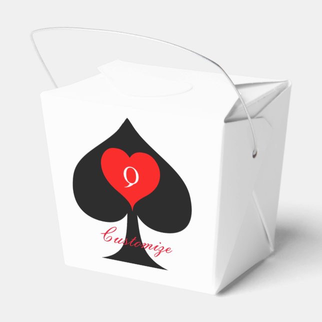 Black Queen of Spades Red Heart Thunder_Cove Geschenkschachtel (Rückseite)