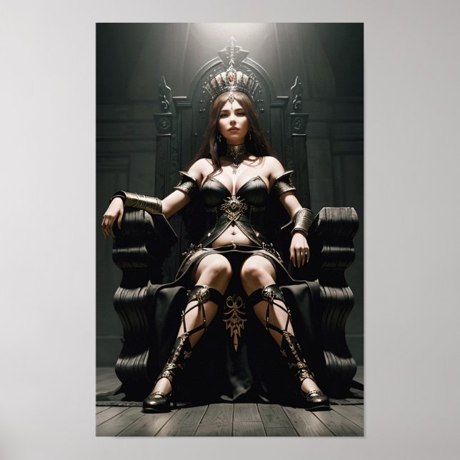Black Queen Poster (Vorne)