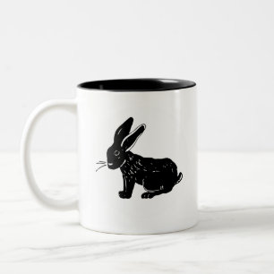 Black Rabbit SAV - logo carré tasse