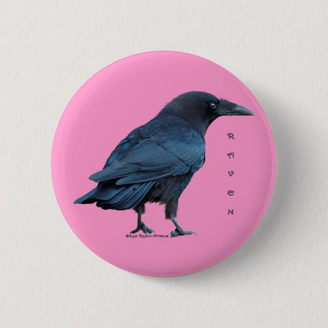 Black Raven Collection III Button (Vorderseite)