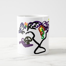 Black Ravens party Jumbo-Tasse