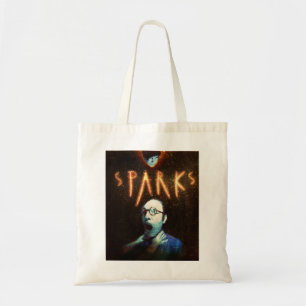 Black Retro Sparks Hallowen Movie BAnd Tragetasche