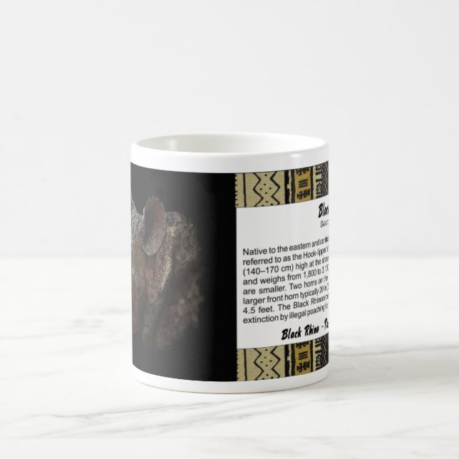 Black Rhino Kaffeetasse (Mittel)