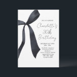 Black Ribbon Elegant 30. Geburtstag Einladung<br><div class="desc">Black Ribbon Elegant 30. Geburtstag Einladung. Dieses Geburtstagsfest mit schwarzem Ribbon lädt zum niedlichen und eleganten Geburtstag ein.</div>