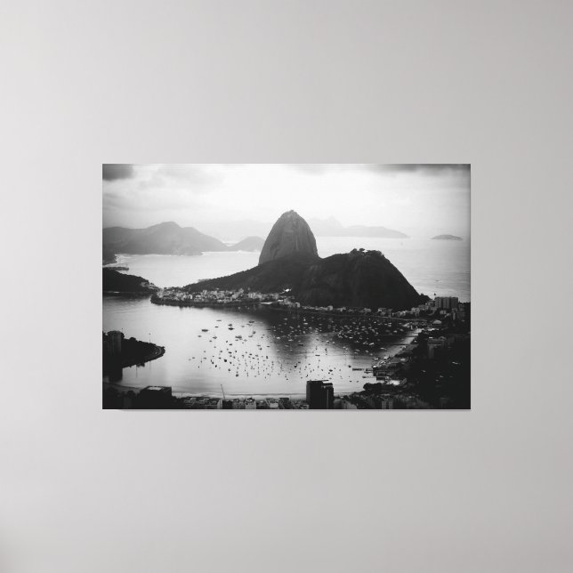 Black Rio de Janeiro - Brasil Leinwanddruck (Vorderseite)